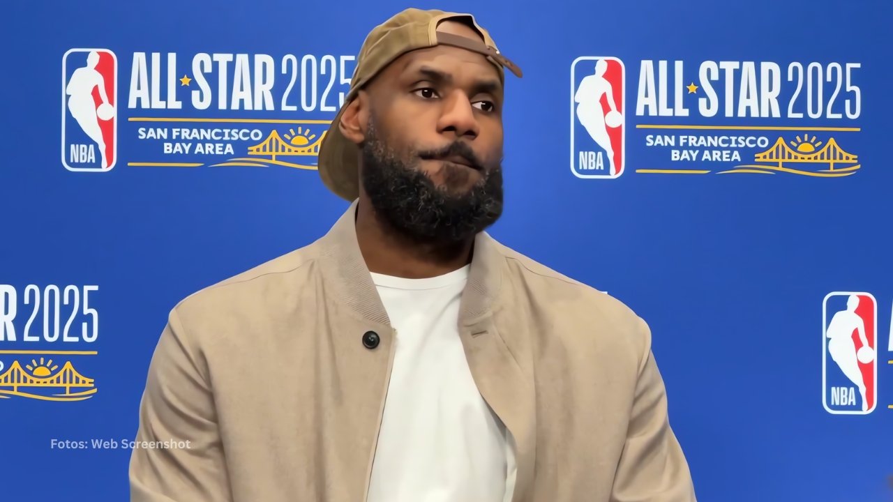 LeBron James en conferencia de prensa