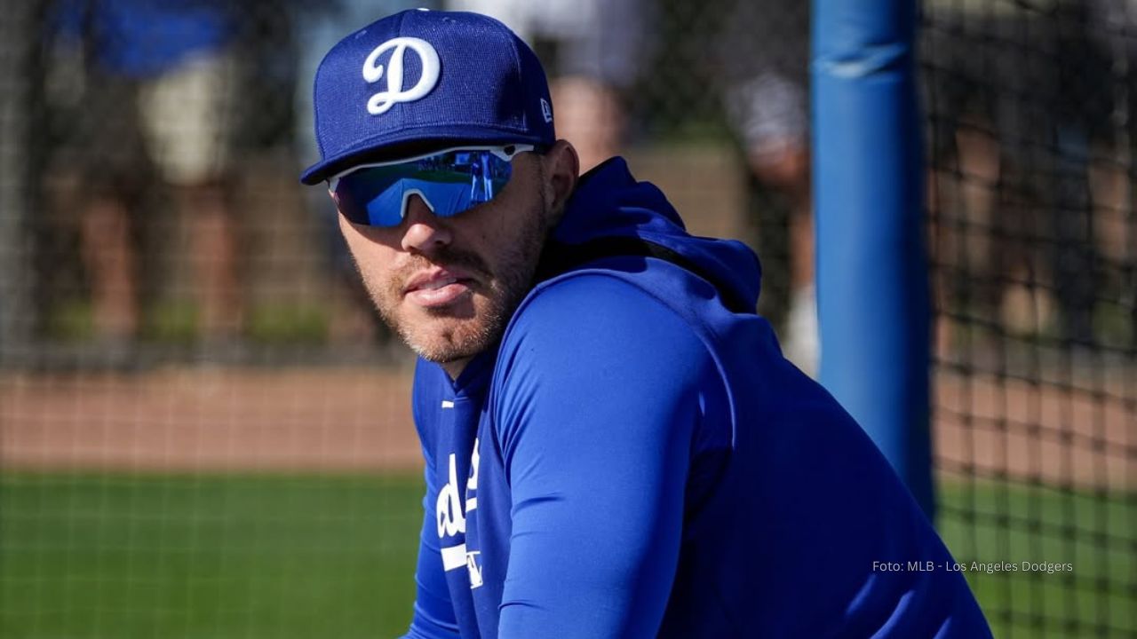 Freddie Freeman con Uniforme de Los Angeles Dodgers