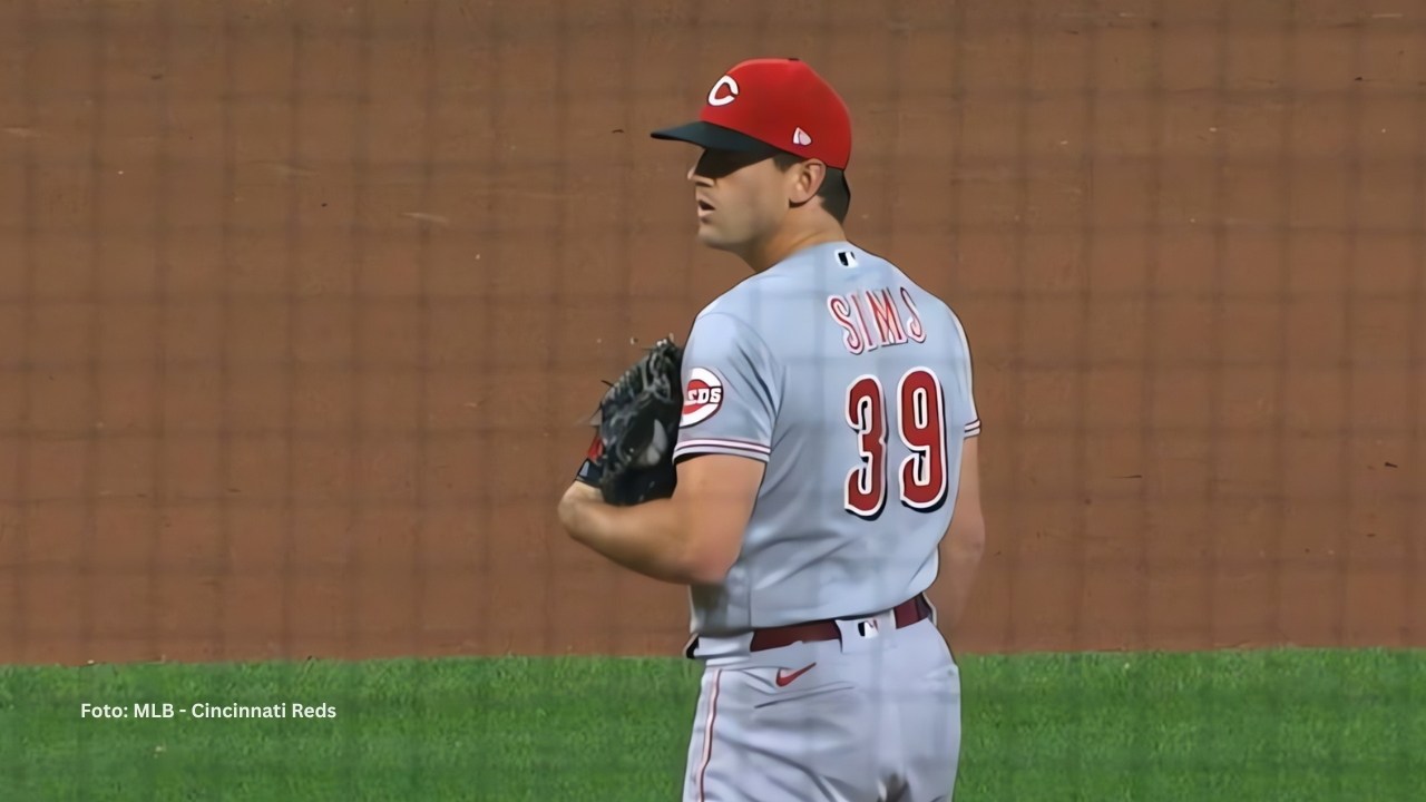 Lucas Sims con Cincinnati Reds