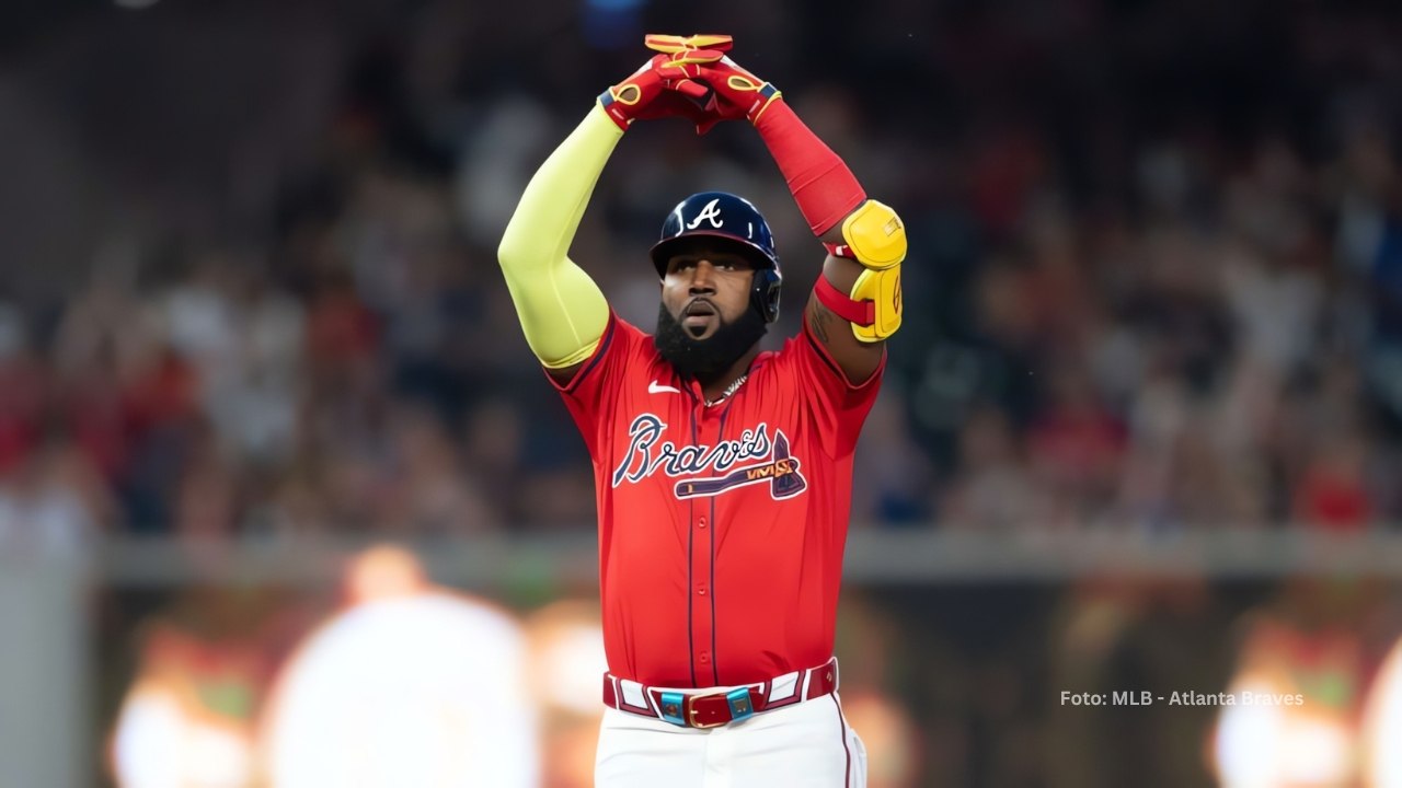 Marcell Ozuna con Atlanta Braves. Agencia Libre MLB