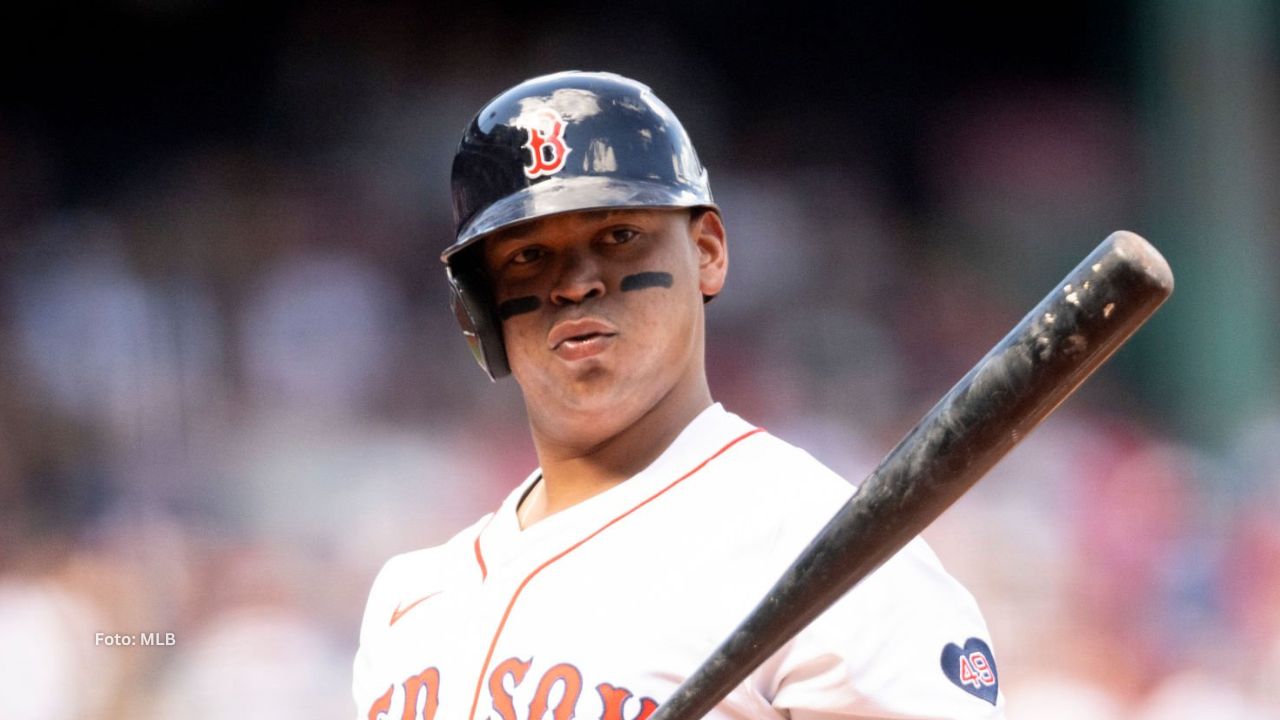 Rafael Devers con Boston Red Sox