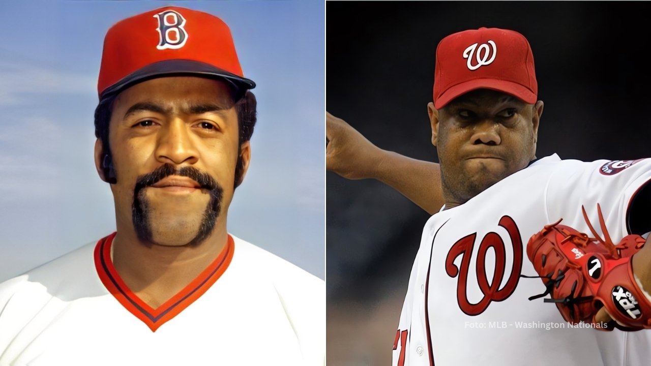 Luis Tiant y Livan Hernández