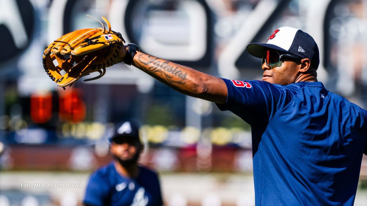 Raisel Iglesias en Spring Training de Atlanta Braves