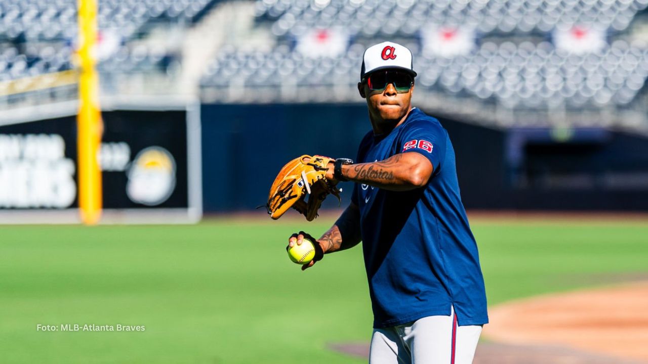 Raisel Iglesias en Spring Training de Atlanta Braves