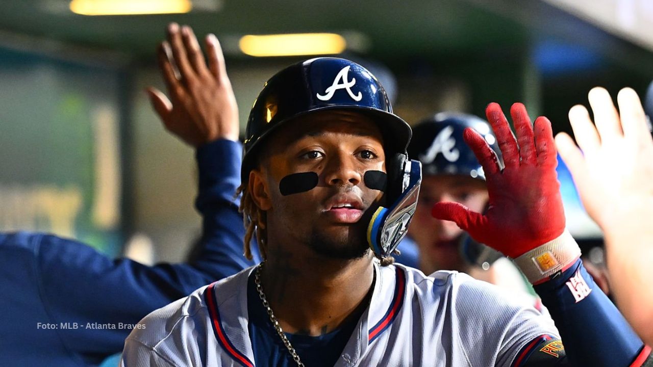 Ronald Acuña Jr llegará a MLB 2025, con las metas claras por cumplir en cuanto a sus estadísticas ligamayoristas.