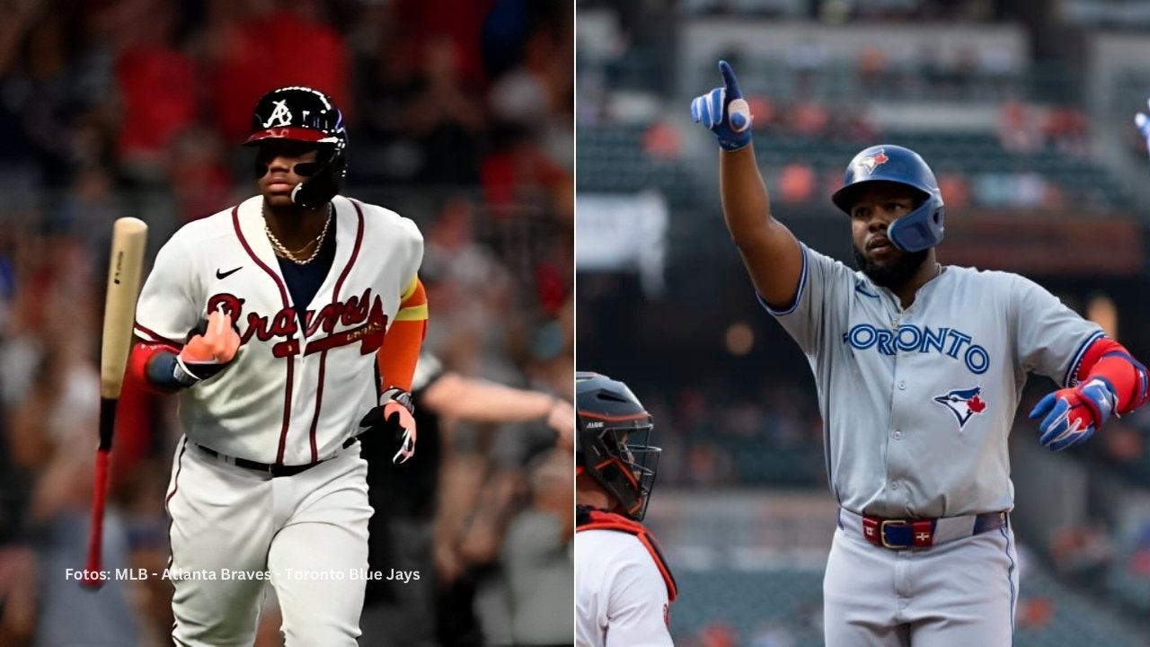 Ronald Acuña Jr y Vladimir Guerrero jr