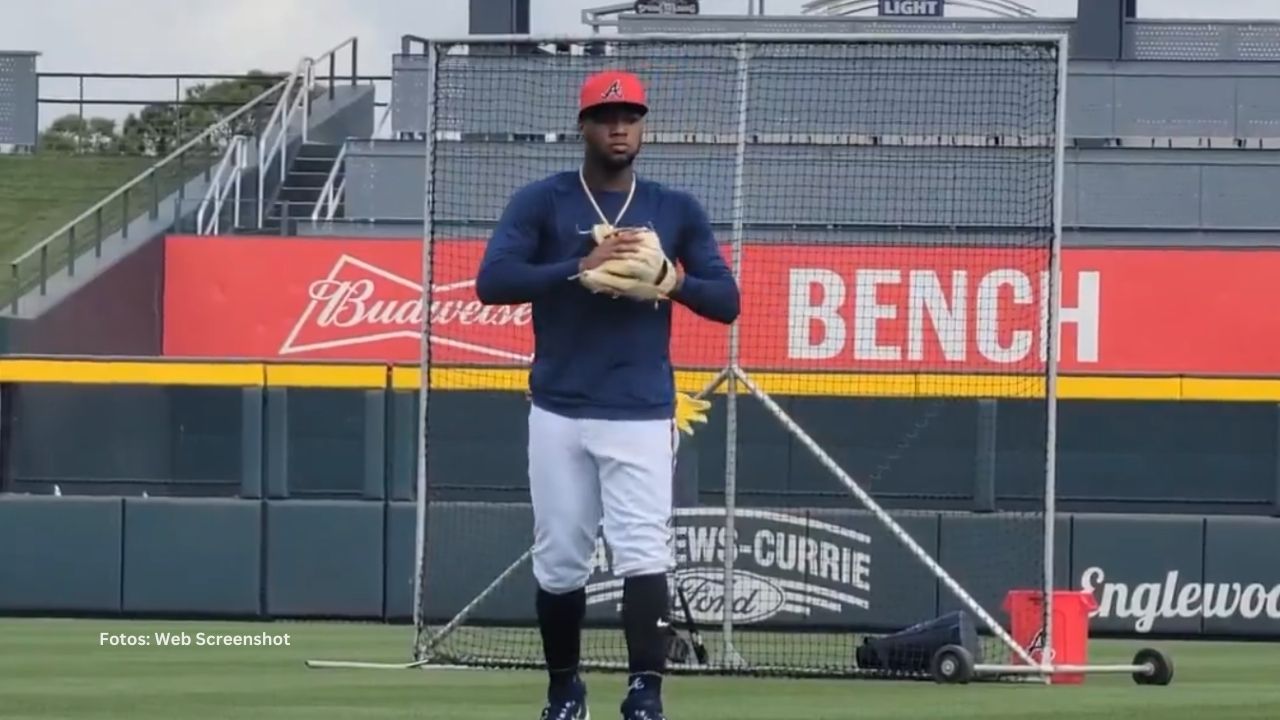 Ronald Acuña Jr. primer dia Spring Training