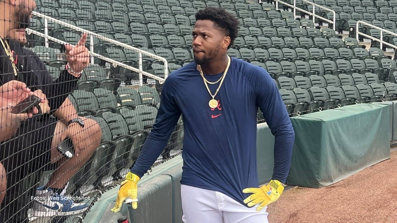 Ronald Acuña Jr. primer dia Spring Training