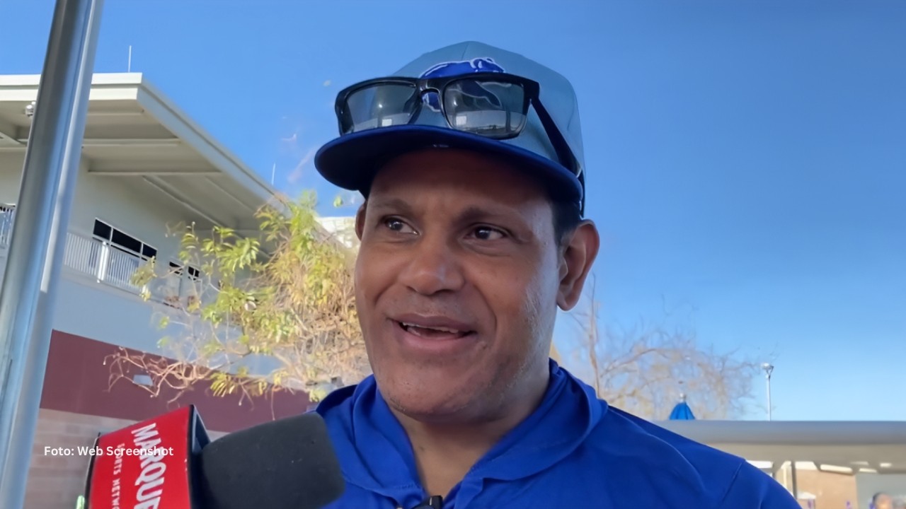 Sammy Sosa en una entrevista con Chicago Cubs