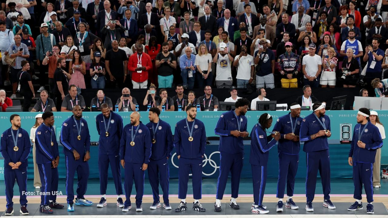 Jugadores del Team USA en las Olimpiadas