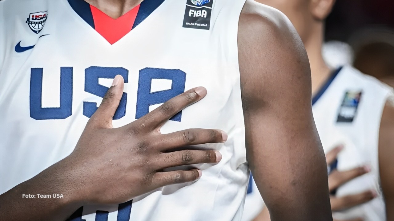 Uniforme del equipo de Estados Unidos en baloncesto