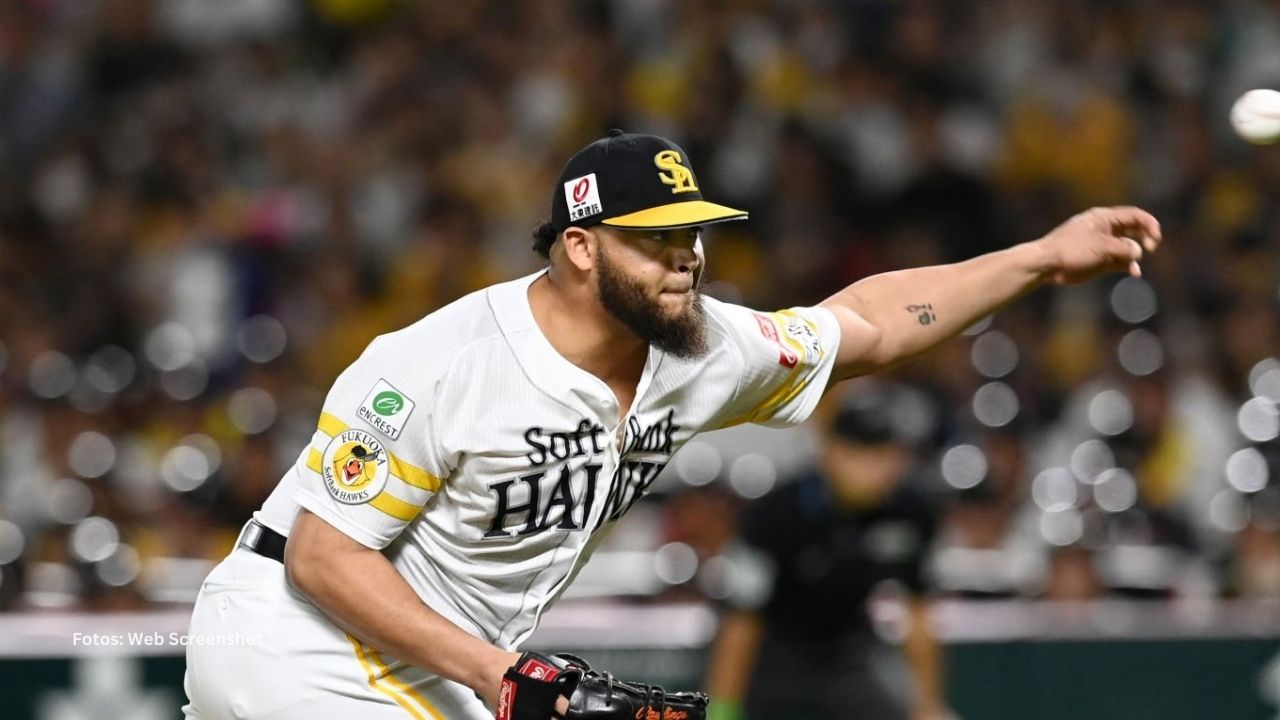 Darwinzon Hernández pudiera convertirse en el nuevo cerrador de Fukuoka Softbank Hawks, gracias a su dominio.