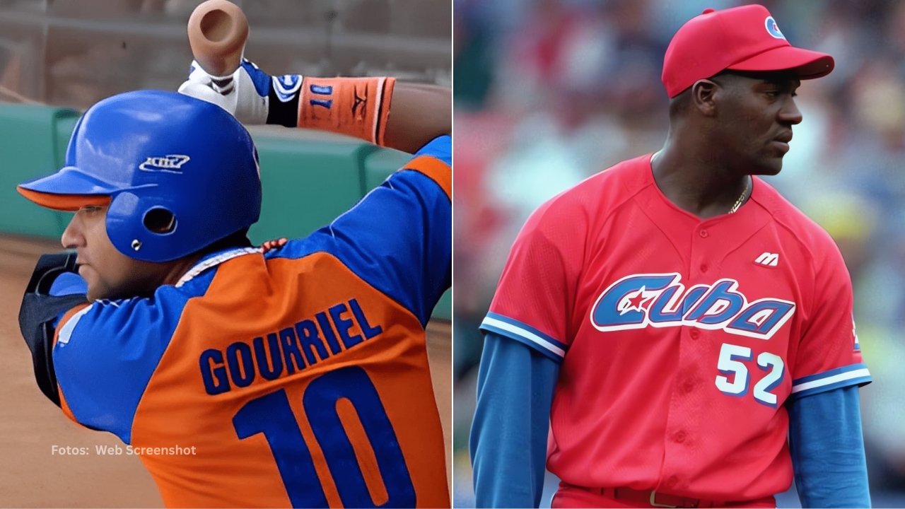 Yuli Gurriel y Jose Ariel Contreras