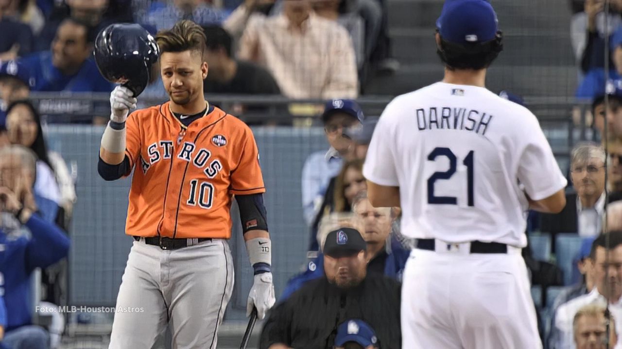 Yuli Gurriel y Yu Darvish