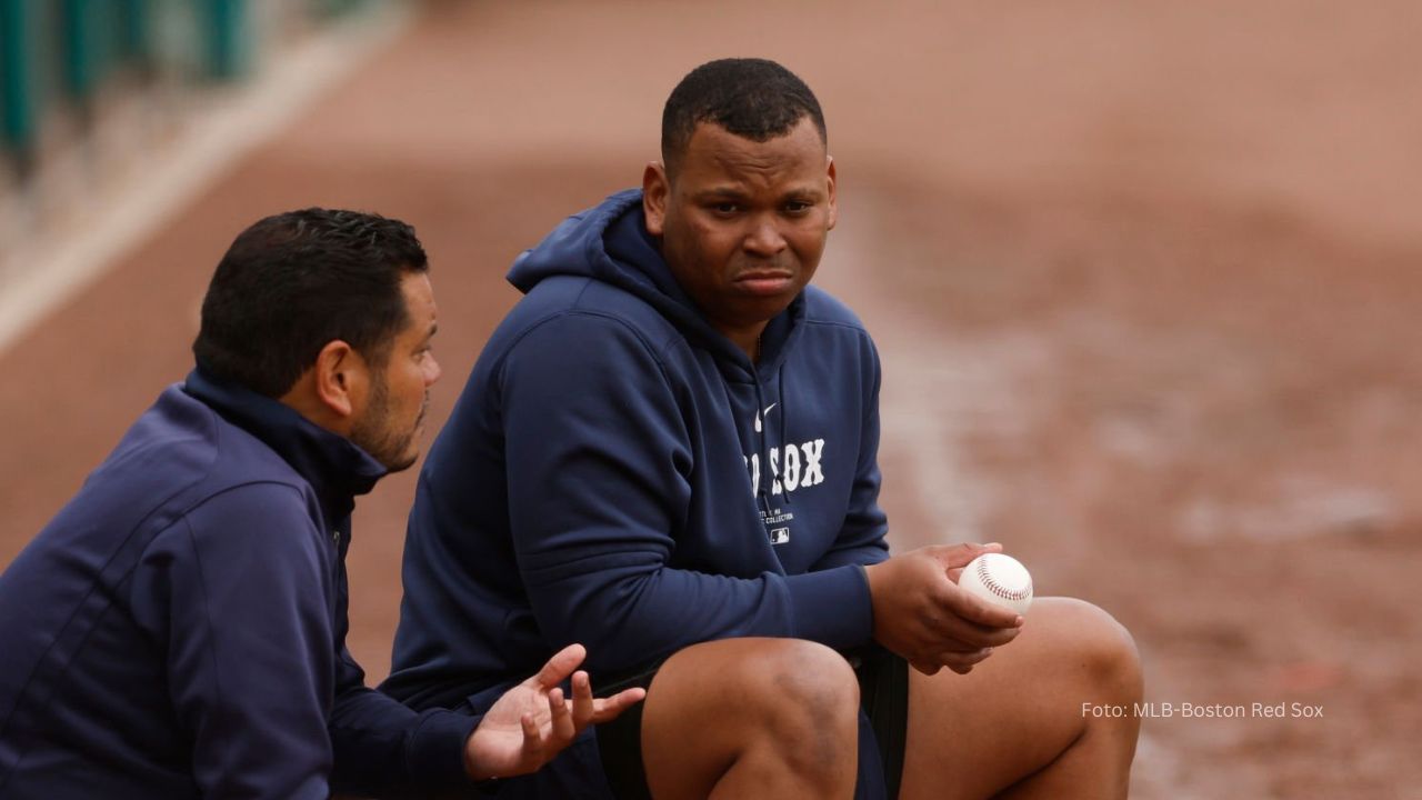 Rafael Devers con Boston Red Sox