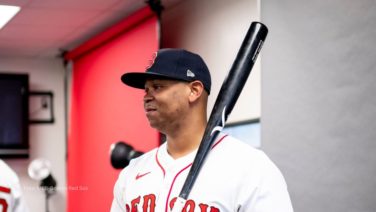 Rafael Devers con Boston Red Sox