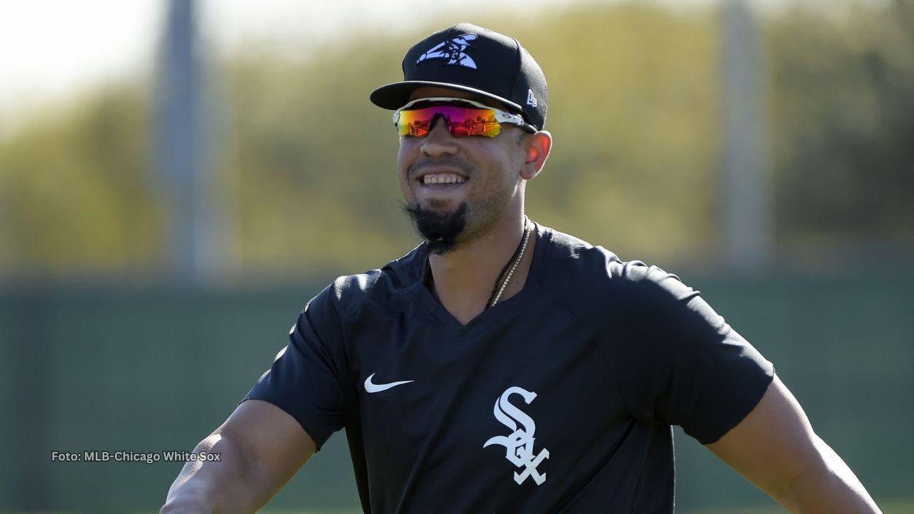 José abreu con uniforme de white sox