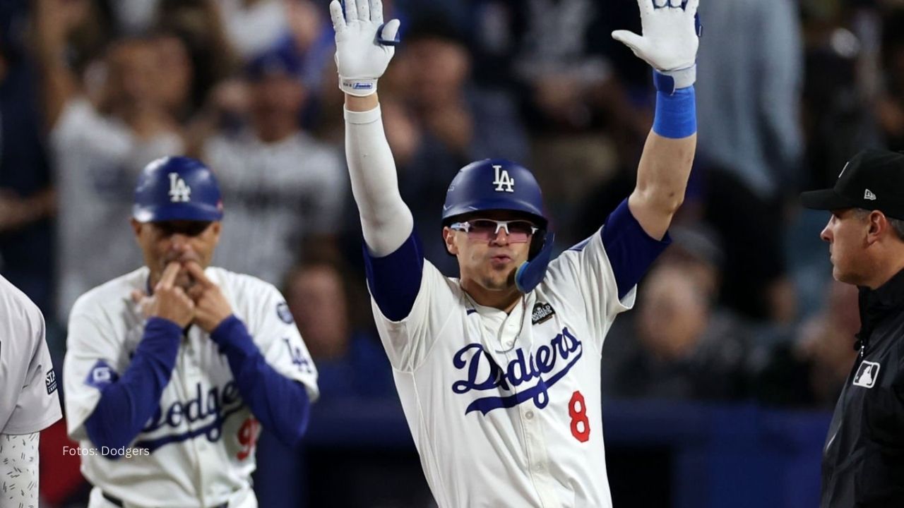 Kike Hernández con Los Angeles Dodgers