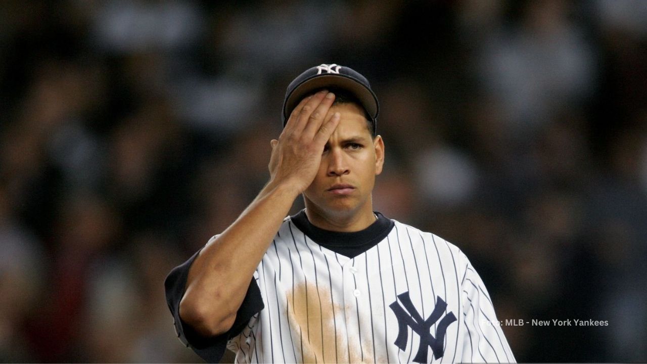 Alex Rodríguez con New York Yankees.