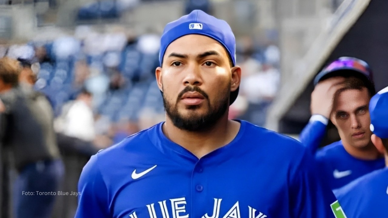 Anthony Santander con Toronto Blue Jays en el Spring Training