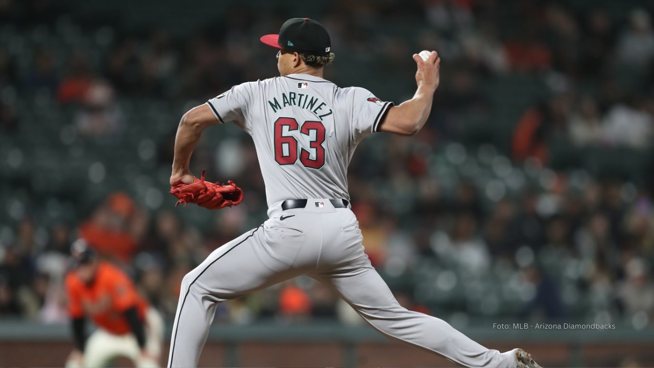 Justin Martínez con Arizona Diamondbacks