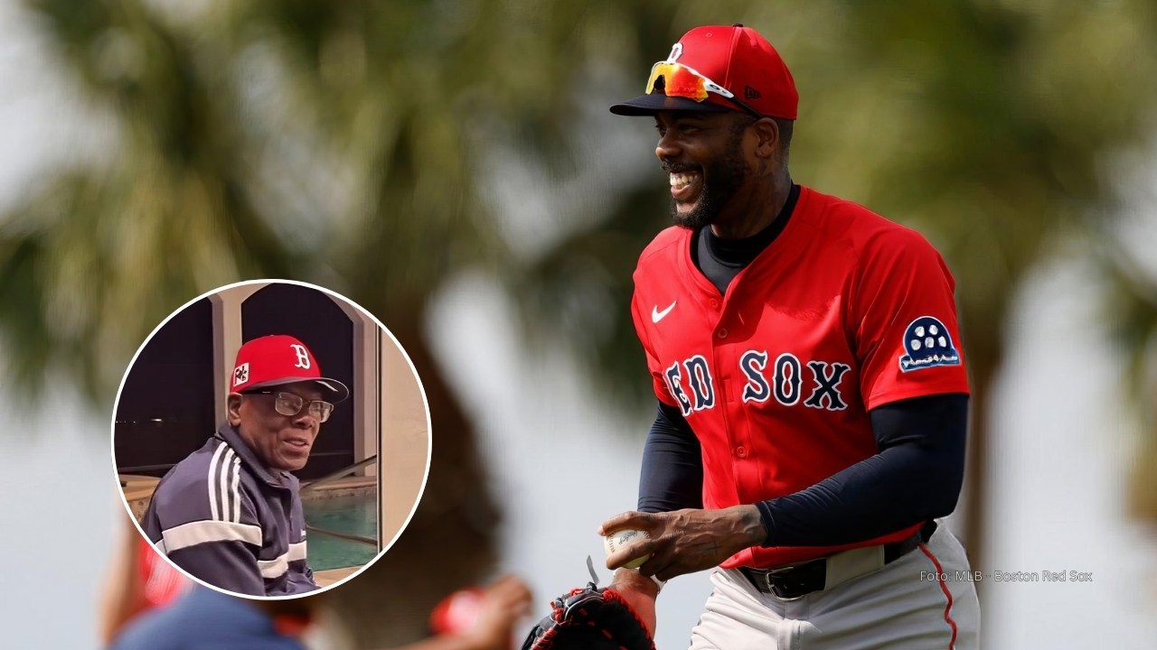 Aroldis Chapman con uniforme de Boston Red Sox