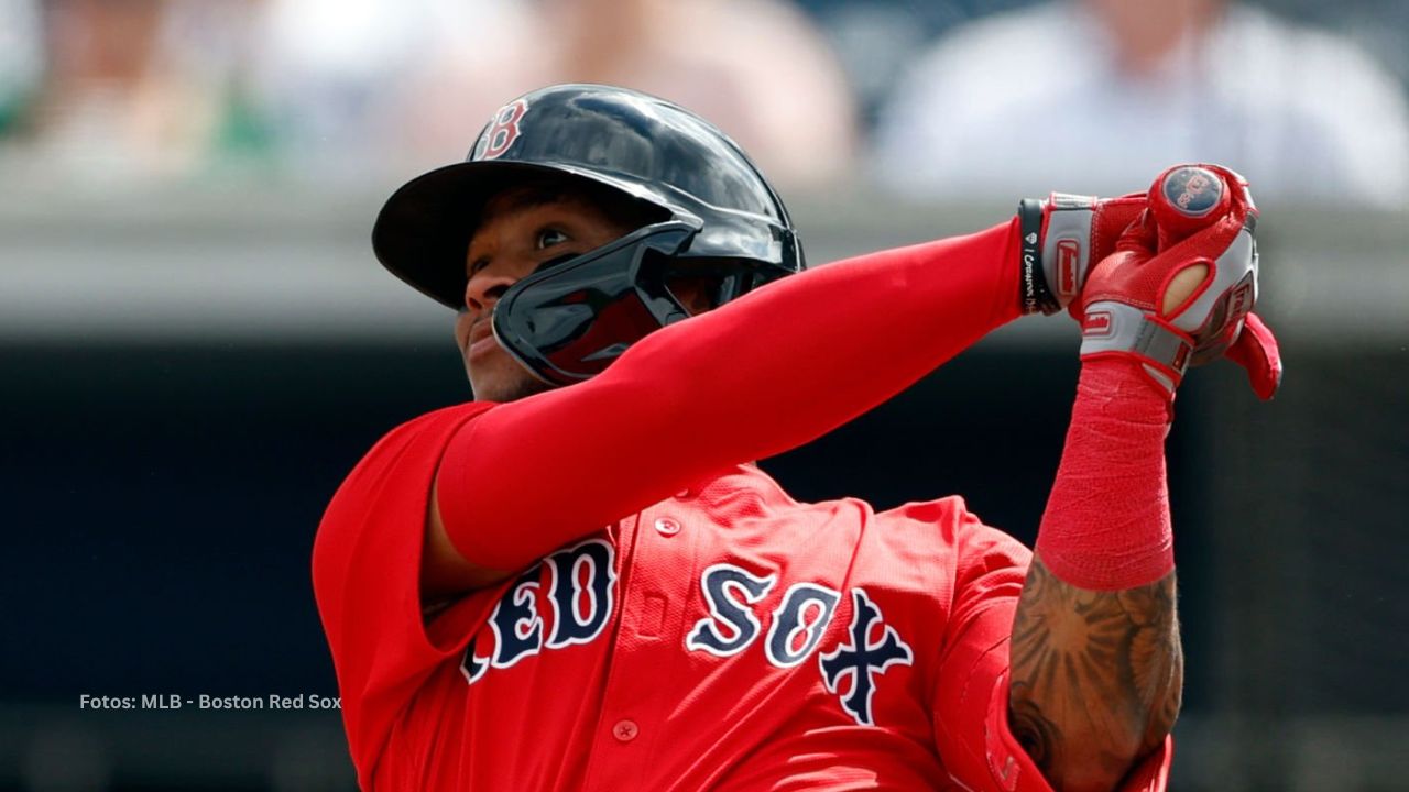 Ceddanne Rafaela con Boston Red Sox