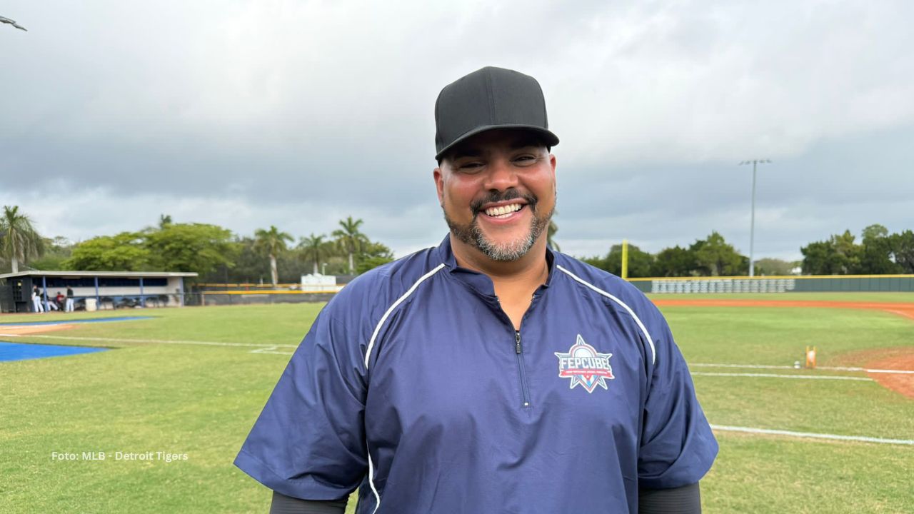 Brayan Peña coach de Detroit Tigers