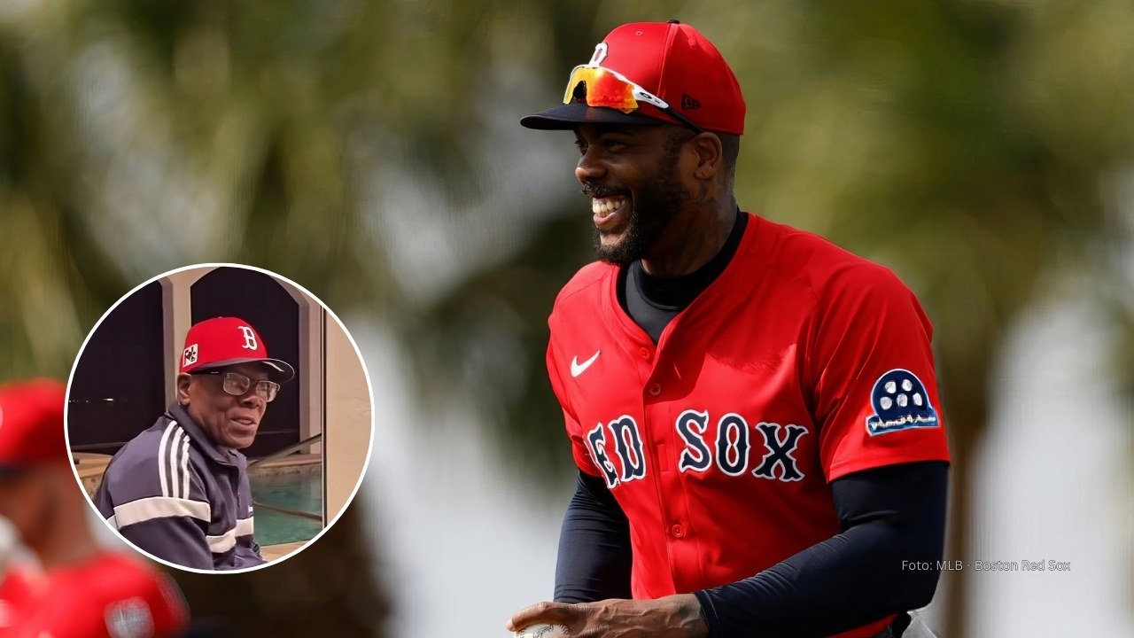 Aroldis Chapman con uniforme de Boston Red Sox