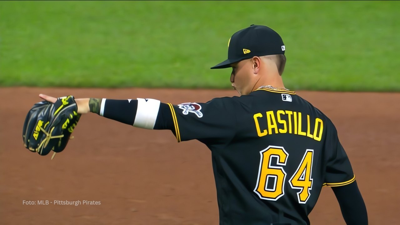 Diego Castillo en un juego con Pittsburg Pirates. New York Mets