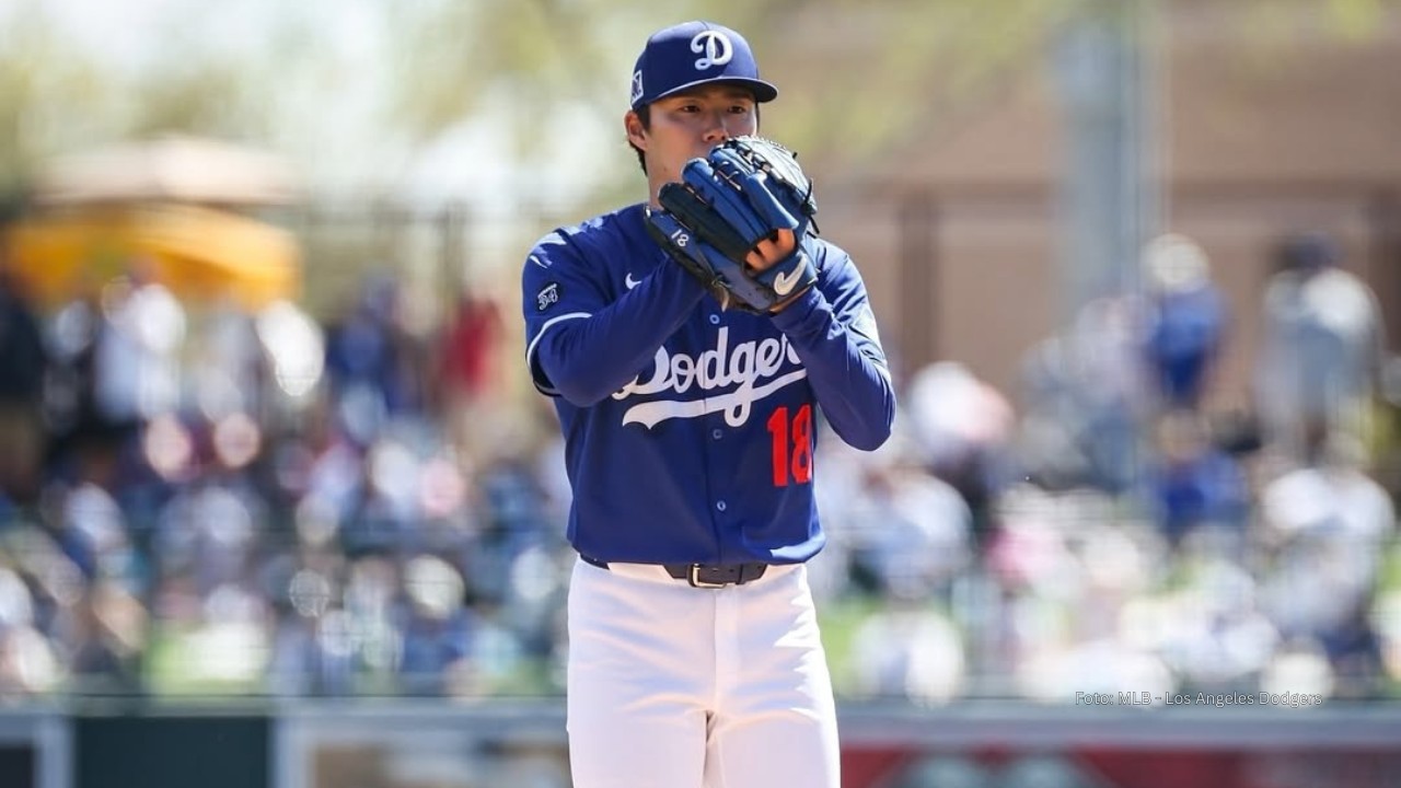 Dodgers gana a Arizona con joya de Yamamoto