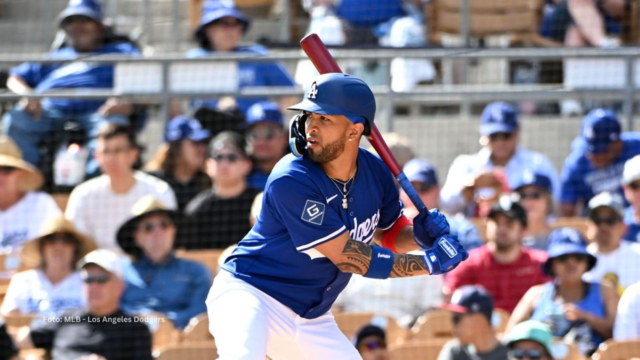 Eddie Rosario con Los Angeles Dodgers