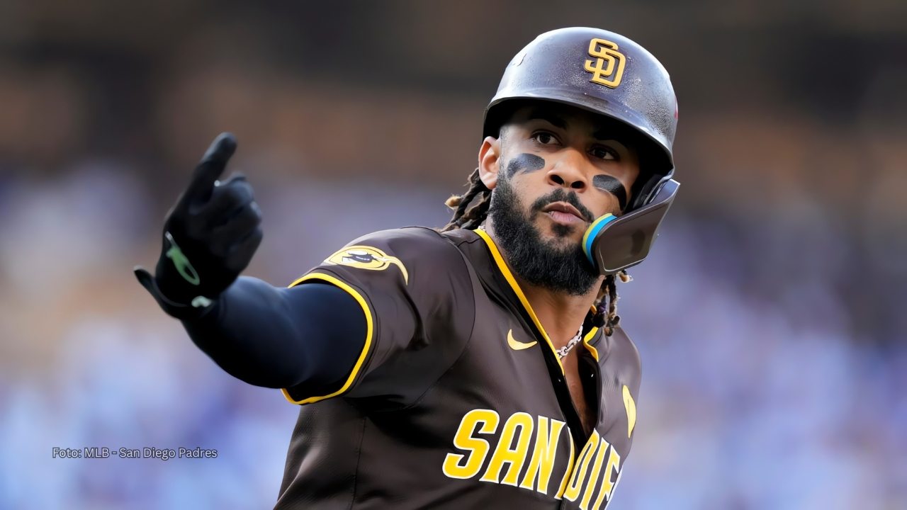 Fernando Tatis Jr. en un juego de San Diego Padres