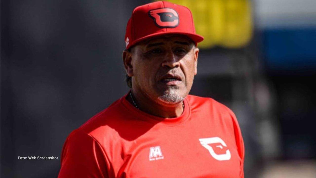 Henry Blanco con Cardenales de Lara