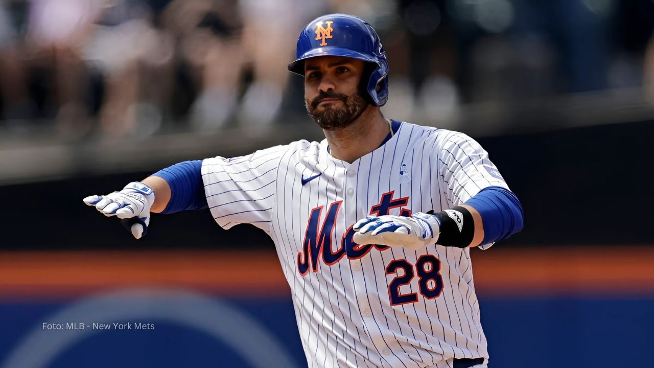 JD Martínez jugando con New York Mets