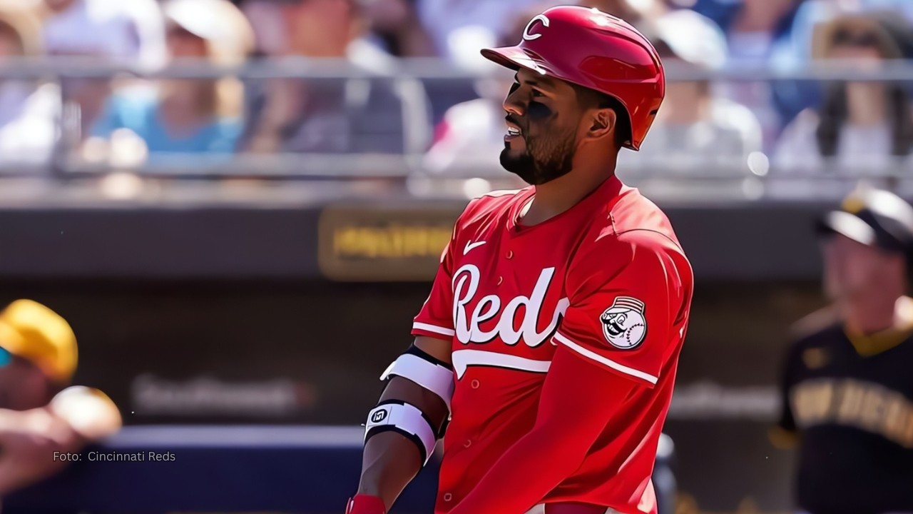 Jeimer Candelario con Cincinnati Reds