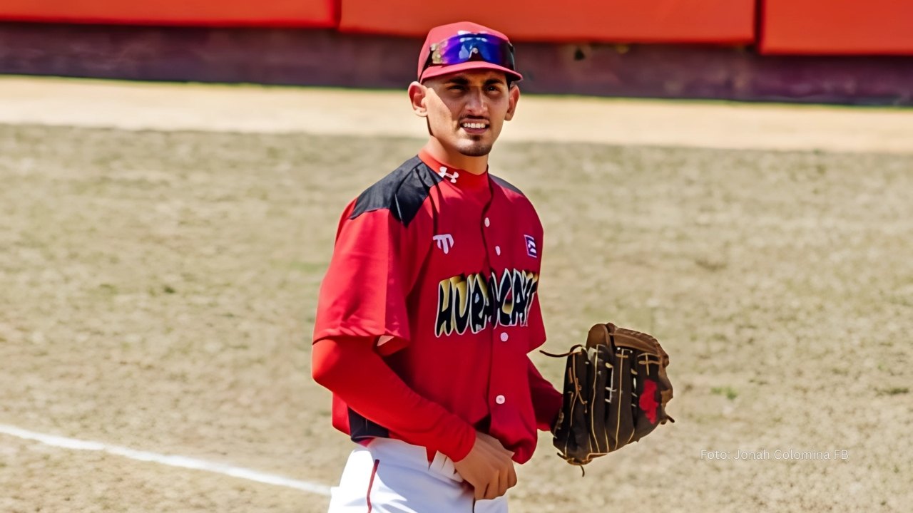 Jonah Colomina en un juego con Mayabeque