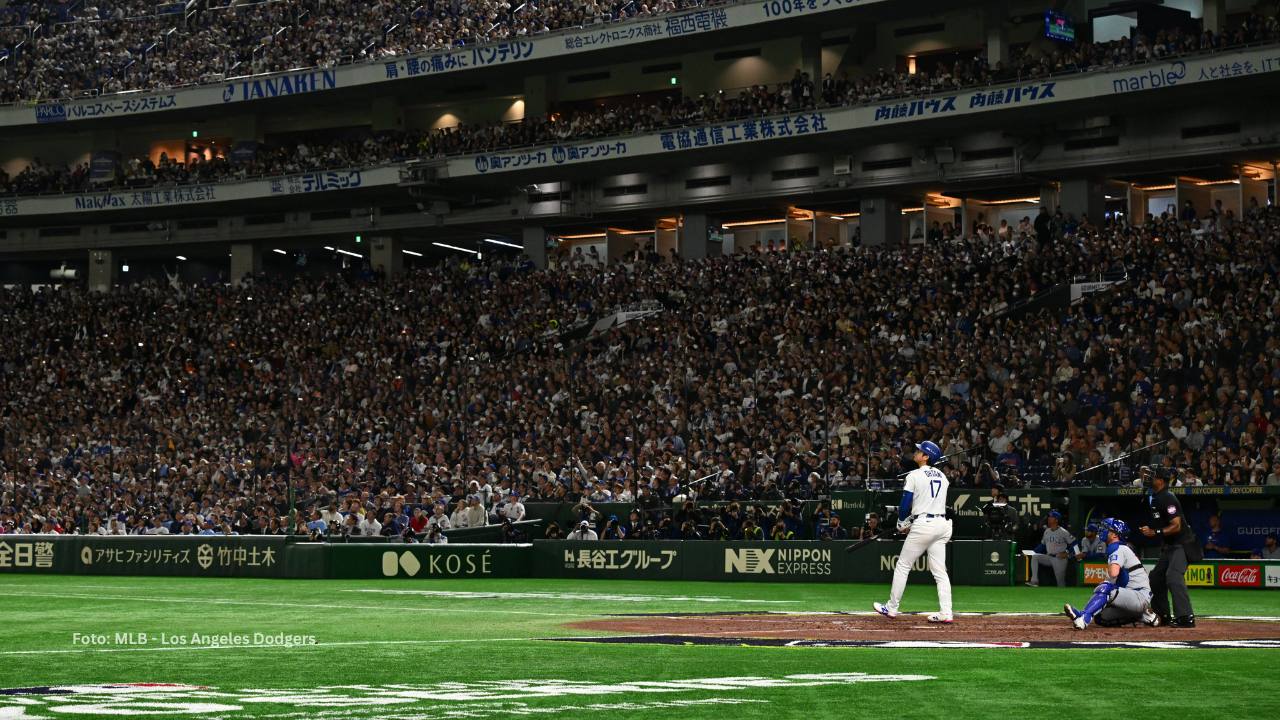 Jonrón de Shohei Ohtani con Los Angeles Dodgers