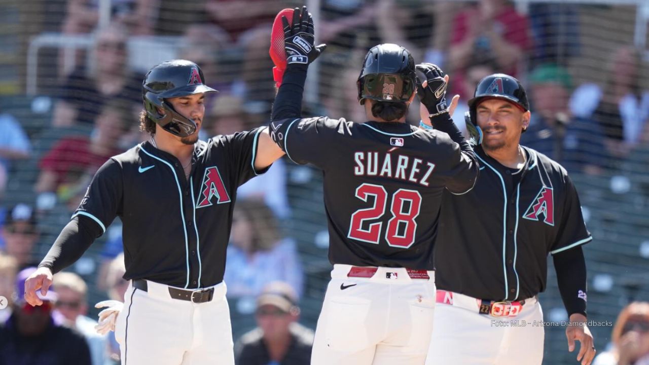 Eugenio Suárez con Arizona Diamondbacks.