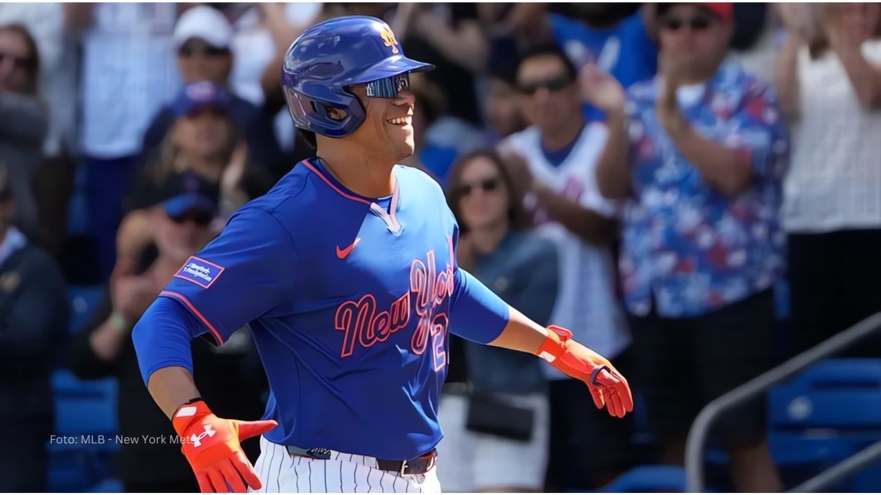 Juan Soto celebra con New York Mets