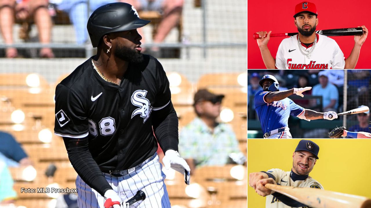 Los peloteros cubanos en Spring Training se lucieron este lunes, a palo limpio