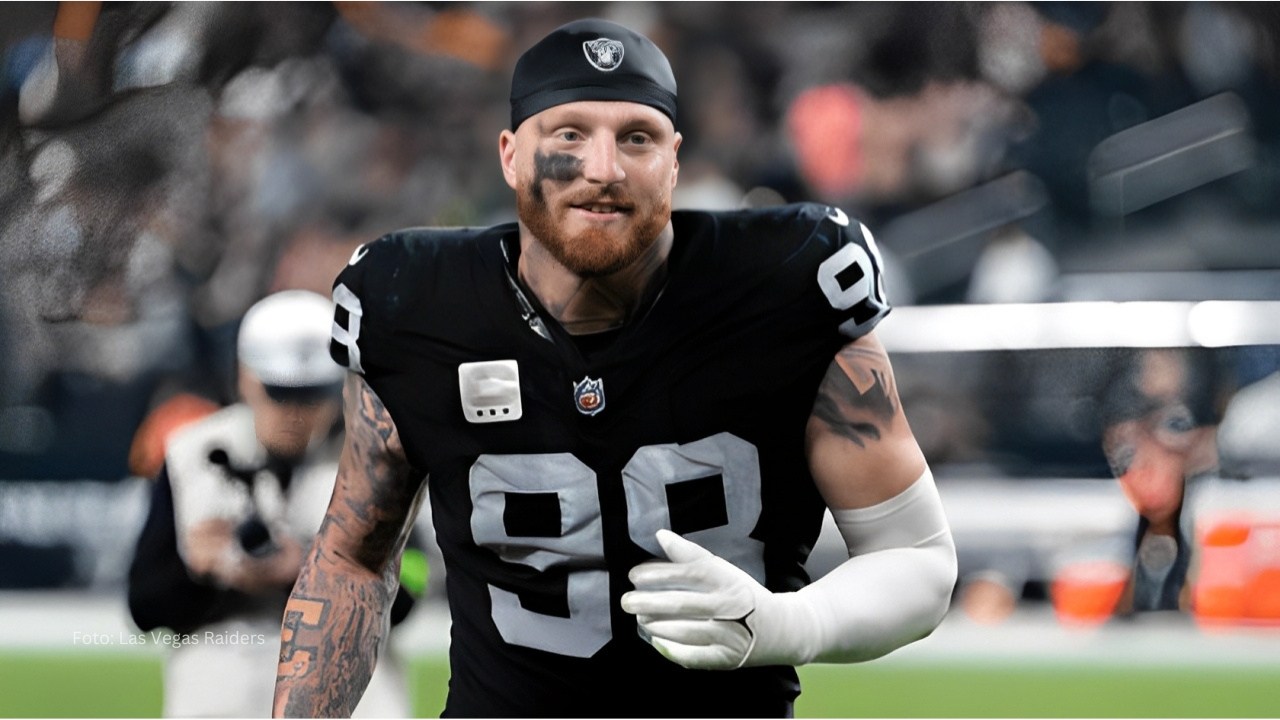 Nuevo récord en NFL tras contrato de Maxx Crosby con Las Vegas