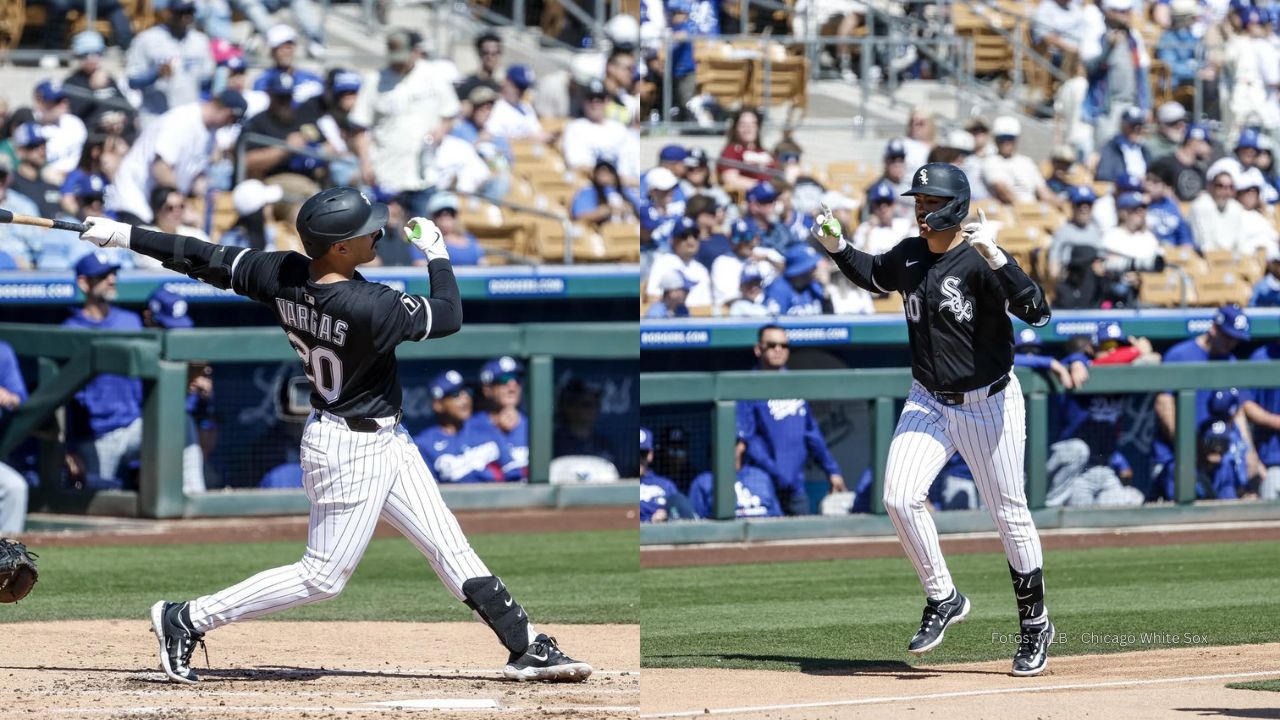 Miguel Vargas con Chicago White Sox