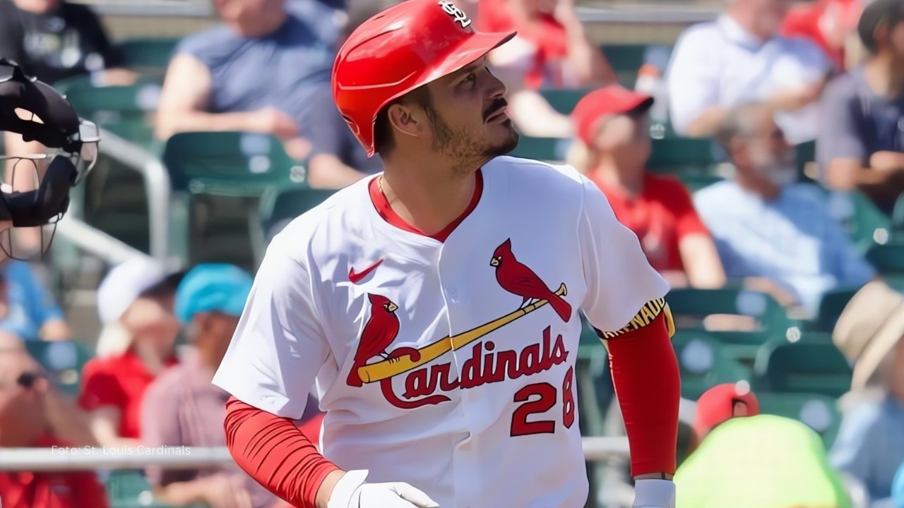 Nolan Arenado con St Louis Cardinals ante New York Mets