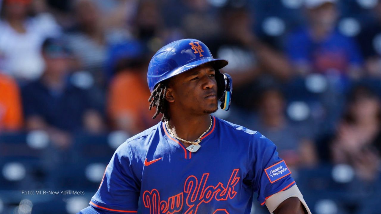 Luisangel Acuña con New York Mets