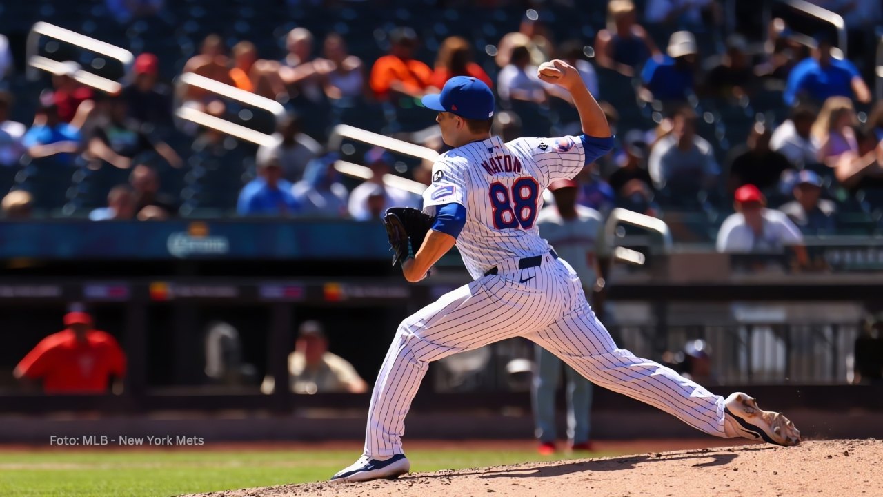 Phil Maton en la lomita con New York Mets. St Louis Cardinals