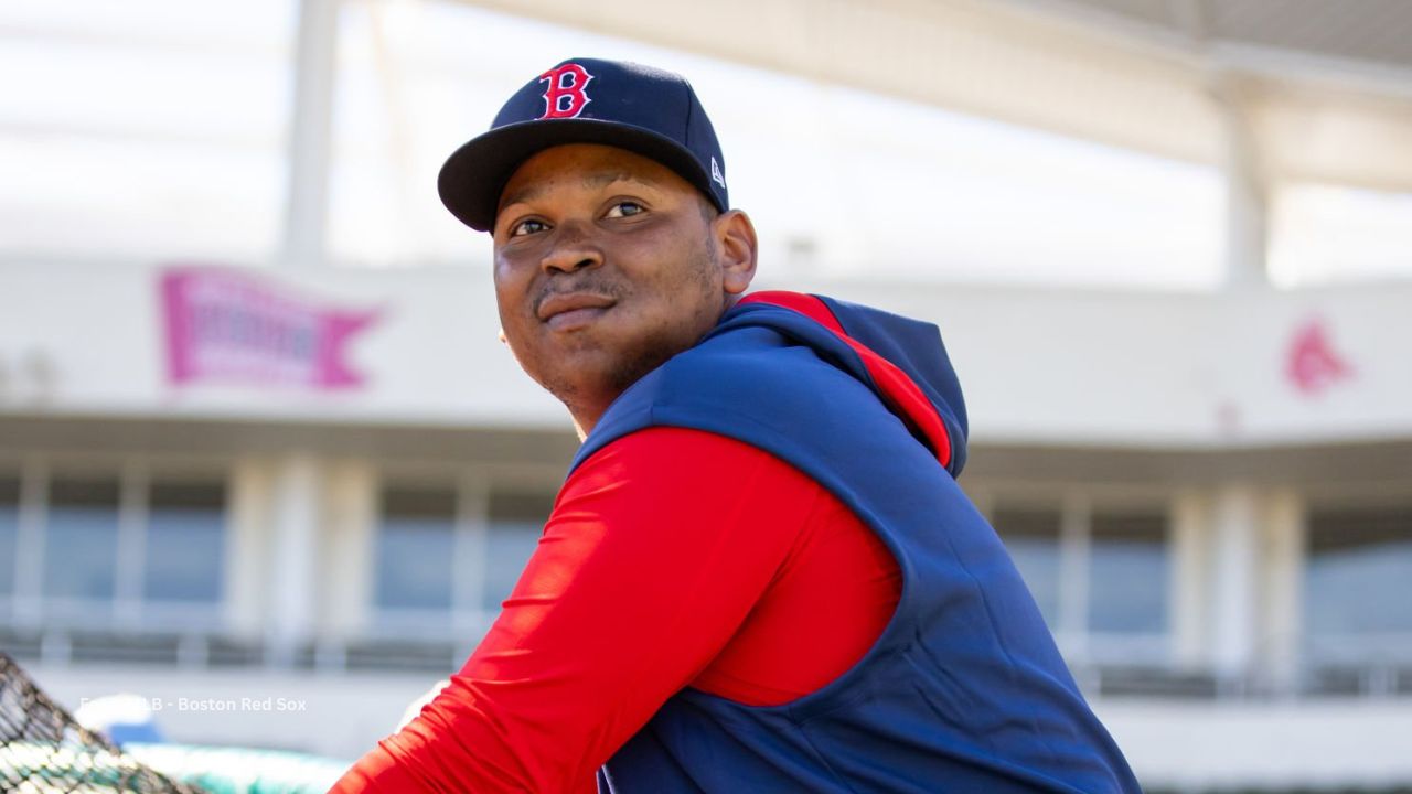 Rafael Devers con Boston Red Sox