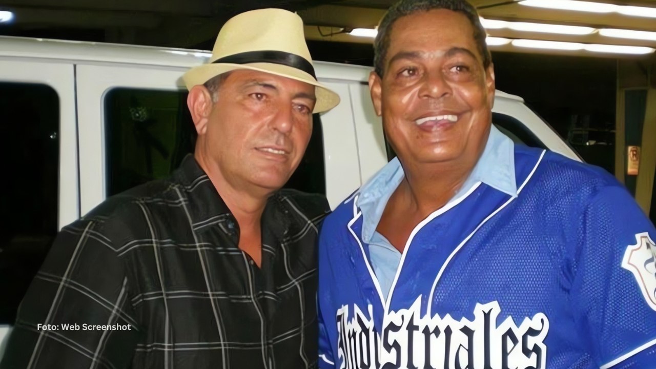 Rene Arocha junto a Lázaro Valle