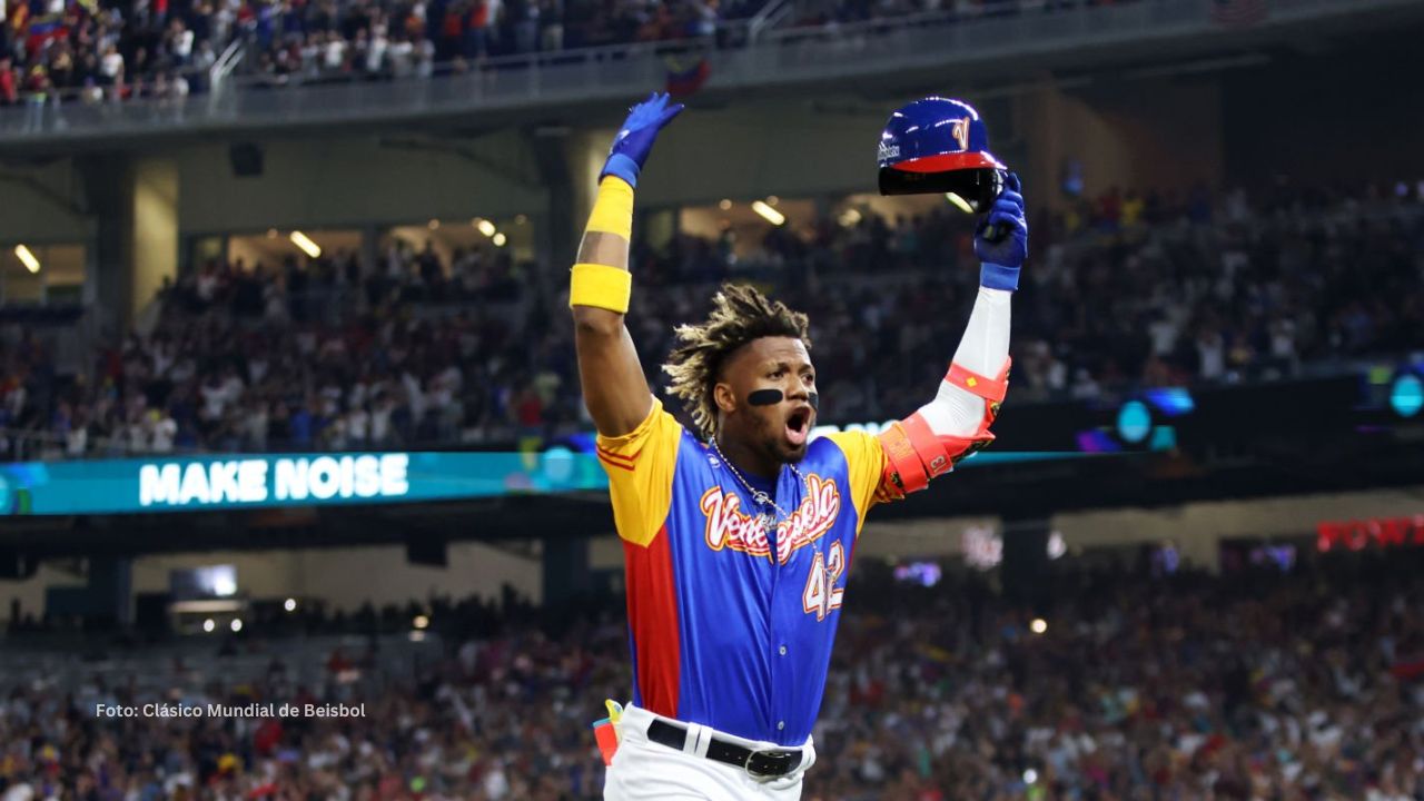 Ronald Acuña Jr Clasico Mundial de Beisbol Dominicana