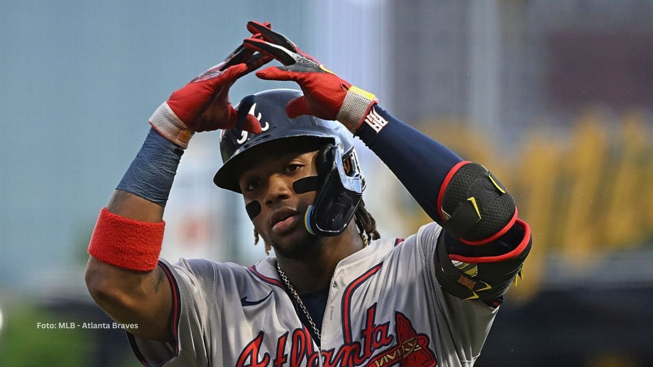 Ronald Acuña Jr trabaja de manera incansable para estar lo más pronto posible junto al equipo de Atlanta Braves